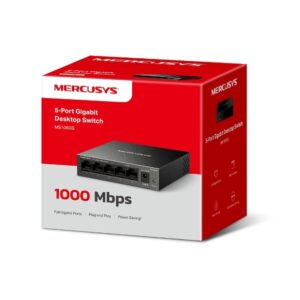 Switch 5 Porte Gigabit 10/100/1000 Metallo